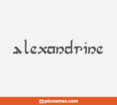 Alexandrine