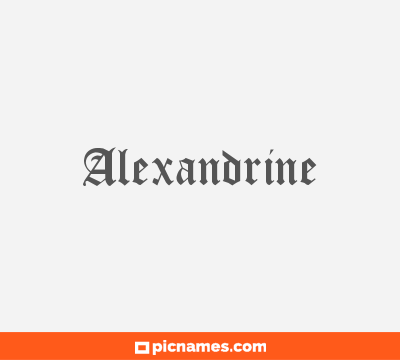Alexandrine