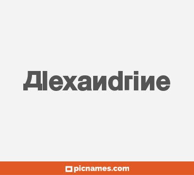 Alexandrine