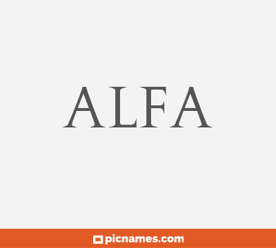 Alfa