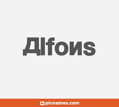 Alfons