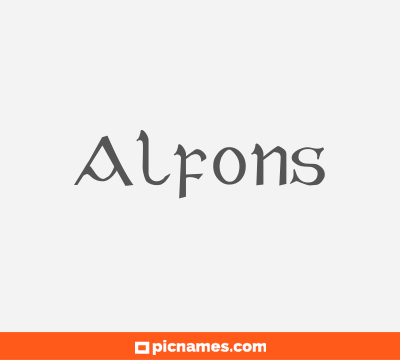 Alfonso