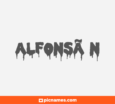 AlfonsÃ­n