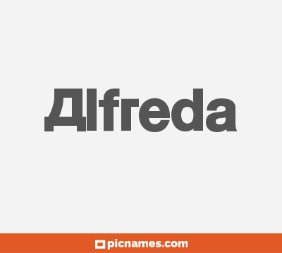 Alfreda