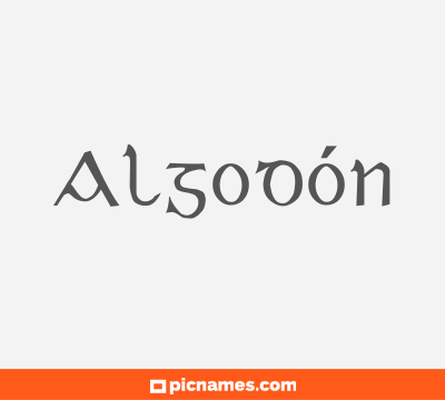 Algodón