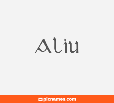 Aliu