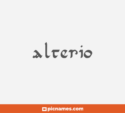 Alterio