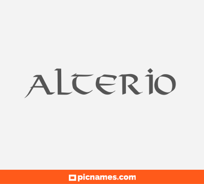 Alterio