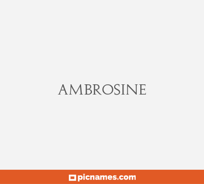 Ambrosine