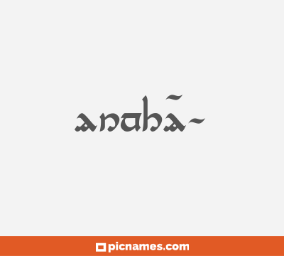 AnahÃ­