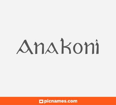 Anakoni