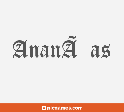 AnanÃ­as