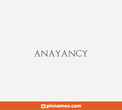 Anayancy