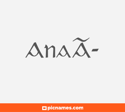 AnaÃ­