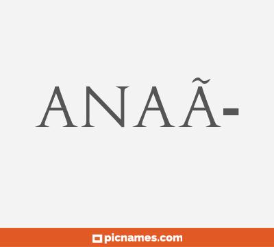 AnaÃ­