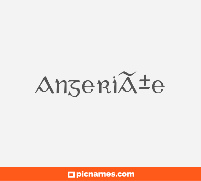 AngeriÃ±e