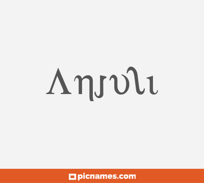Anjuli