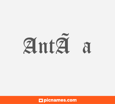 AntÃ­a