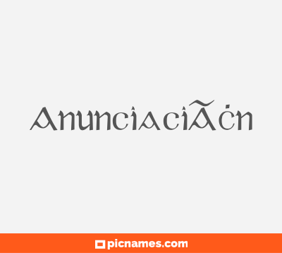 AnunciaciÃ³n