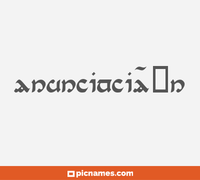 AnunciaciÃ³n