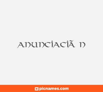 AnunciaciÃ³n