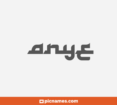 Anye