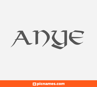 Anye