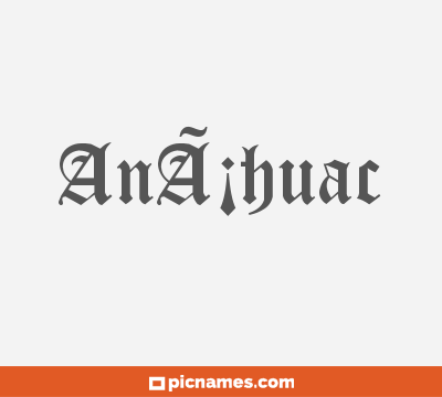 AnÃ¡huac