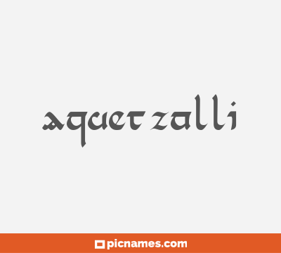 Aquetzalli