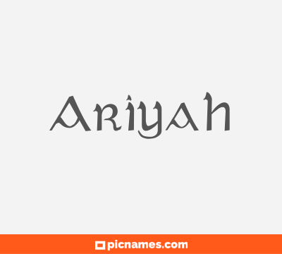 Ariyah