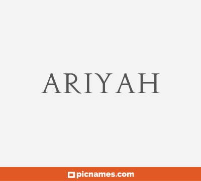 Ariyah