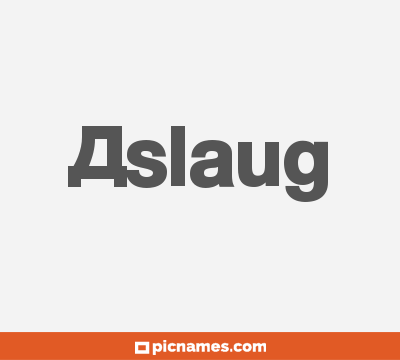 Aslaug