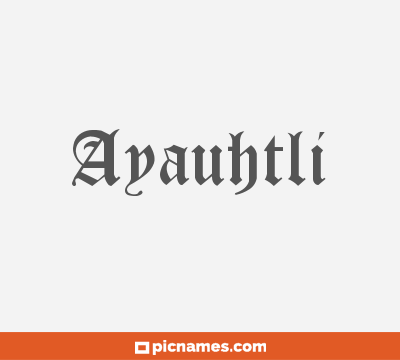 Ayauhtli