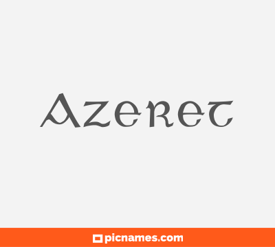 Azeret