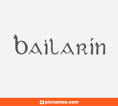 Bailarín