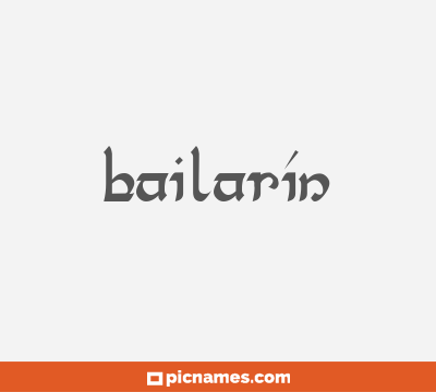 Bailarín