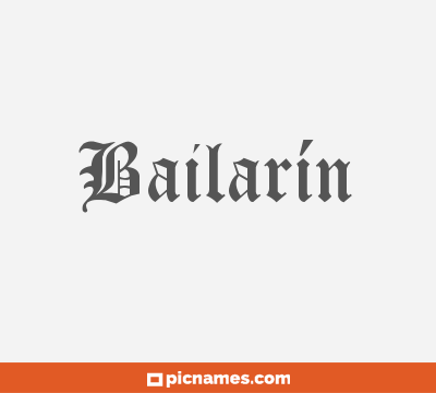 Bailarín