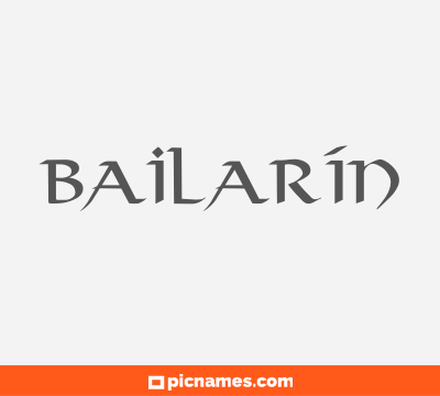 Bailarín