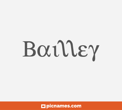Bailley