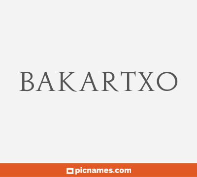 Bakartxo