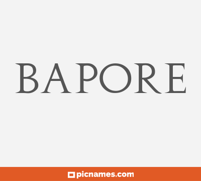 Bapore