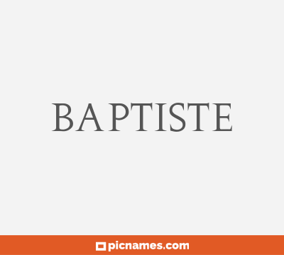 Baptiste