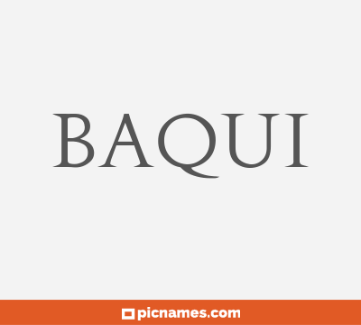 Baqui