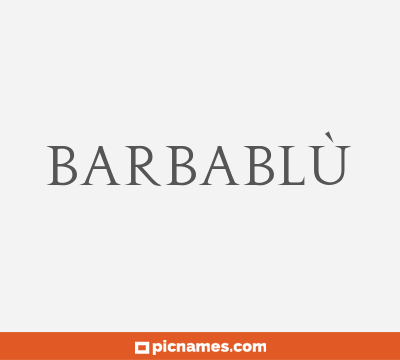 Barbablù