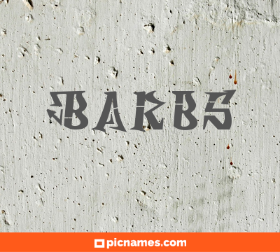 Barbs