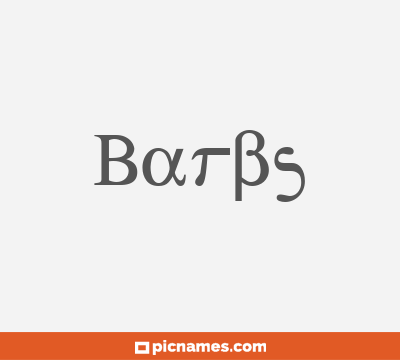 Barbs