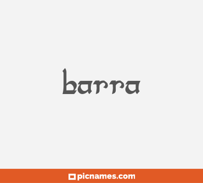 Barra