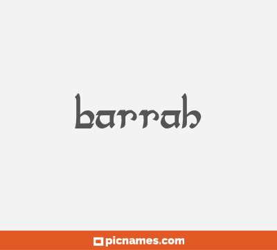 Barrah