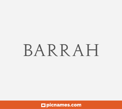 Barrah