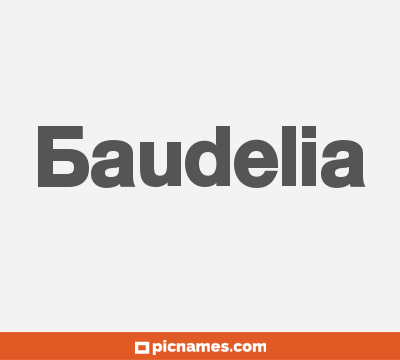 Baudelia
